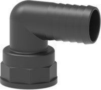 90° hose fitting with female thread