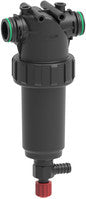 Self-cleaning line filters T5 fork coupling
