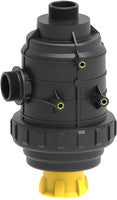 Suction filters G 1 1/2" threaded coupling with valve 316