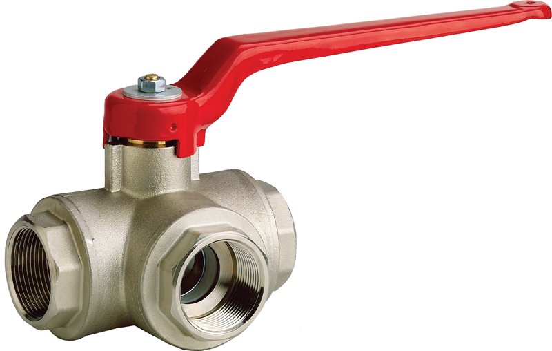 3 Way Ball Valve - L Port-400-1037
