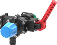 Main control valve with adjustable pressure relief valve 471
