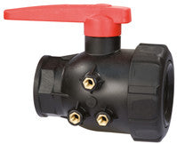 2-ways single union ball valves