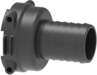 Straight hose fitting with female connection