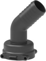 45° hose fitting with female connection