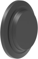 Cap plug with clamp fitting*