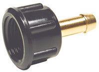 Straight hose fitting with 1/2" bsp Nylon® fly nut