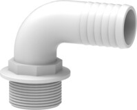 90° hosetail with male thread
