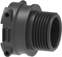 Male threaded with female connection