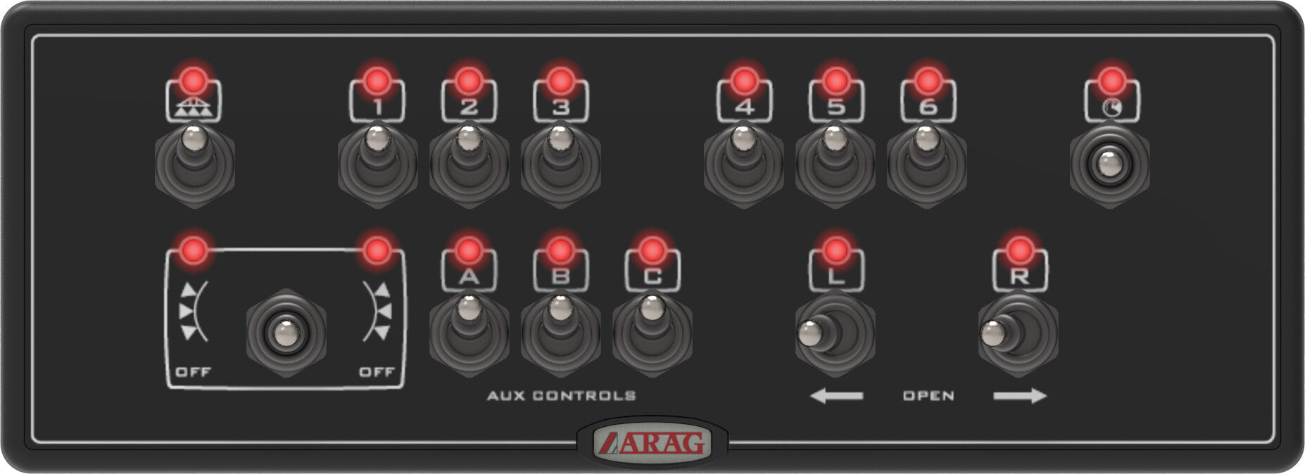 ISOBUS Universal Switchbox for Orchard Sprayer