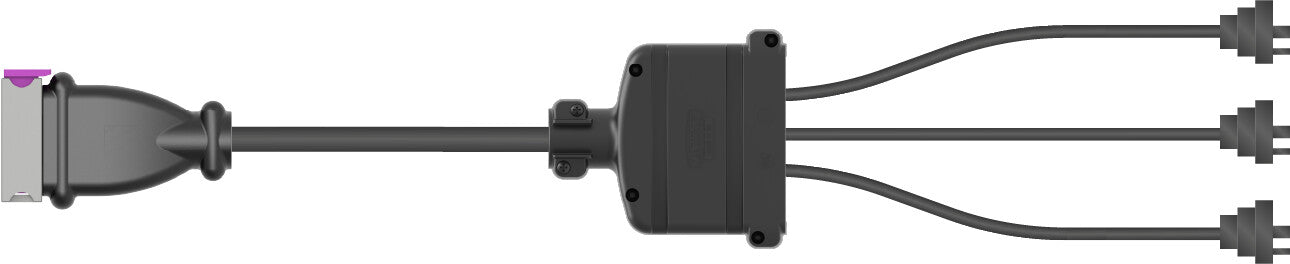 Connection cable to preexisting hydraulic command