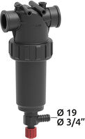 Self-cleaning line filters G 1 1/4" and G 1 1/2" threaded coupling 328