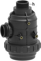 Suction filters G 2" threaded coupling 316