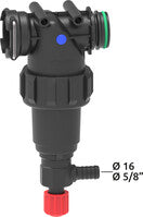 Self-cleaning line filters T5 MALE / FEMALE fork coupling 322