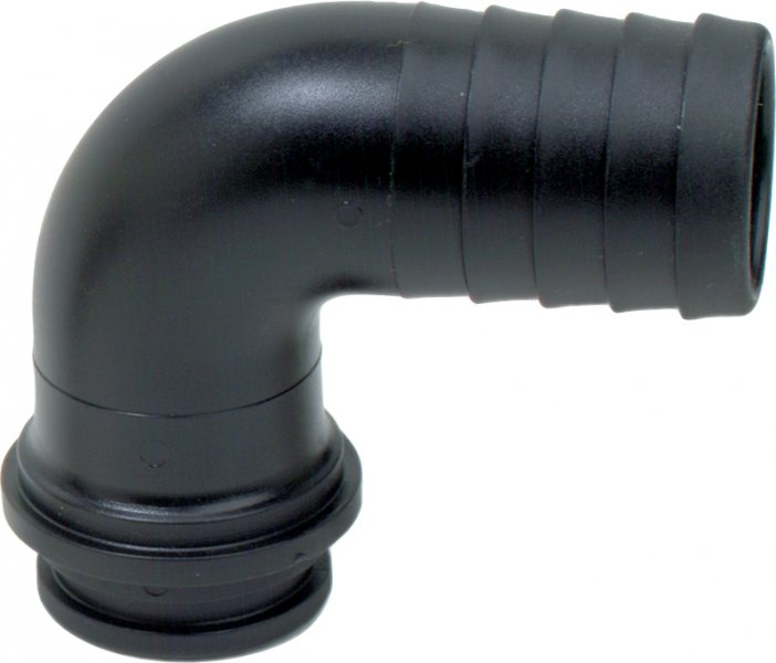 90° Flynut Fit Hose Barb-8012400