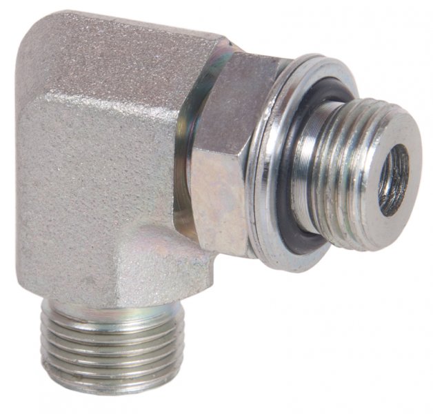 90° Male Elbow with Retaining Ring-501-2181