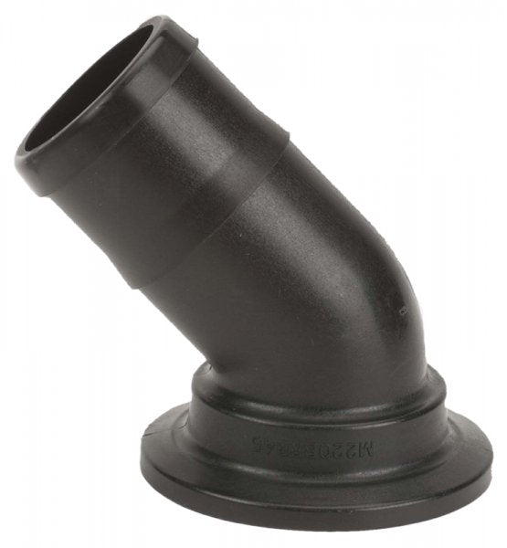 Flange x 45° Hose Barb-9901-M220BRB45