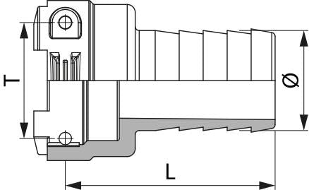 HOSETAIL T6F D.40
