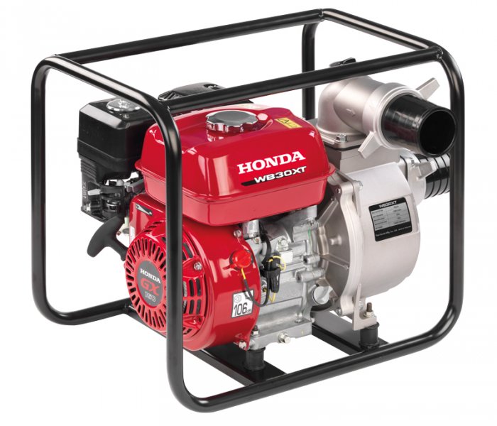 Honda WB30 Water Pump in Carry Frame-WB30