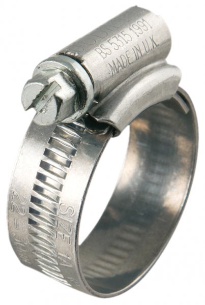 Jubilee Worm Drive Hose Clip - Zinc Plated (W1)-502-1204