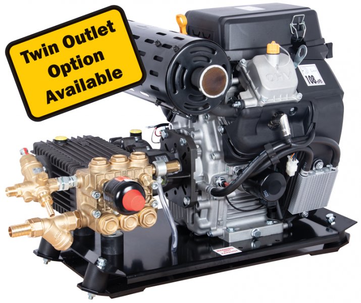 Loncin/Interpump Petrol Engine Pump Unit-E100-1080