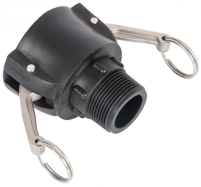 Snaplock Type B Cam Lever Coupler - Polypropylene-B125-P