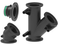 Fittings with clamp coupling