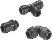 Quick-coupling fittings for rigid pipe