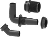 Hose fittings for fly nut