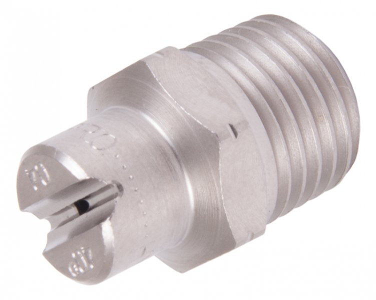 1/4 Inch  40° Flat Fan Spray Nozzle - 025-N40025SS