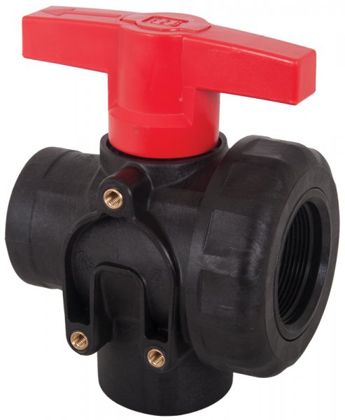 3 Way Ball Valve - L Port-8216411