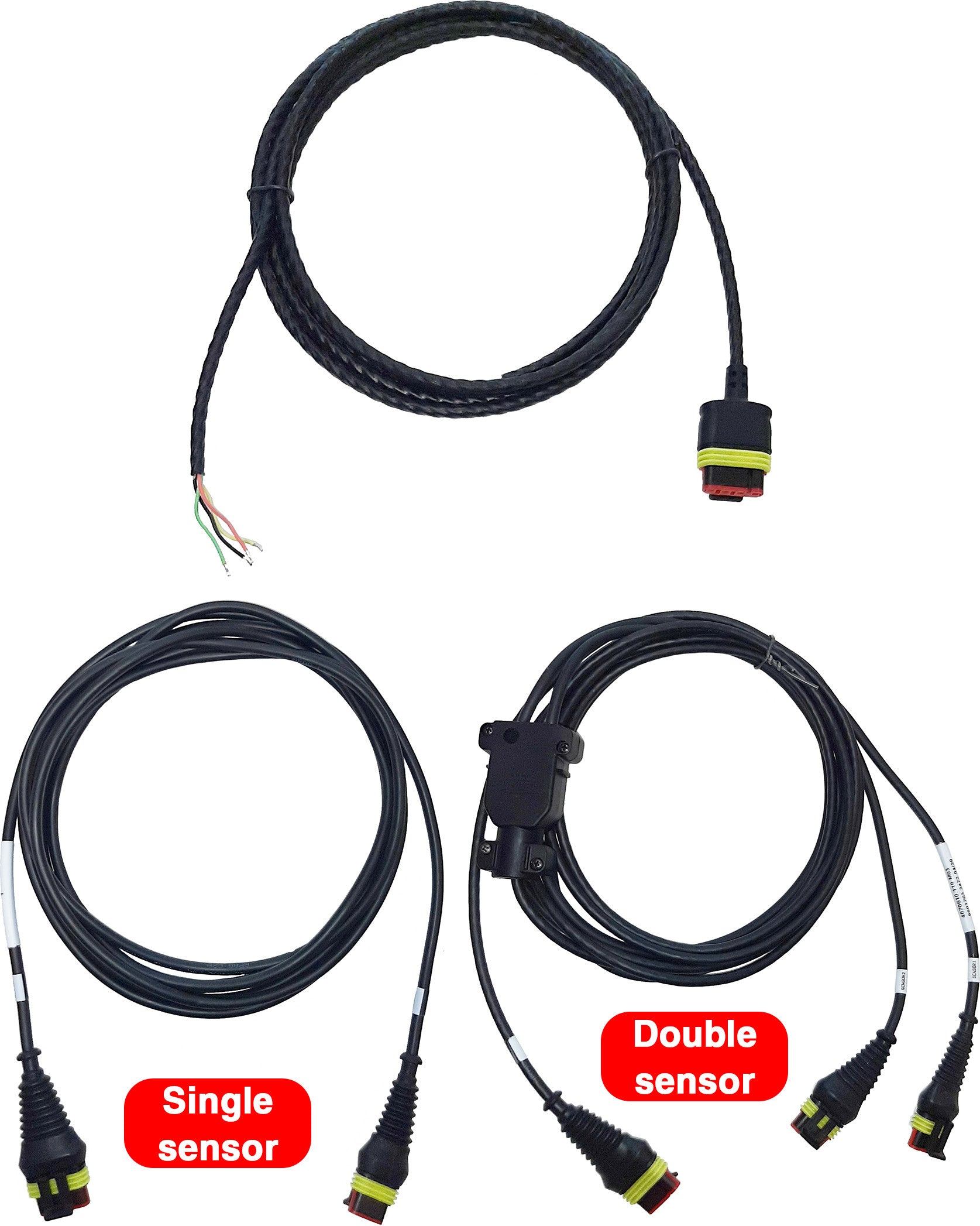Cable kit for single sensor
