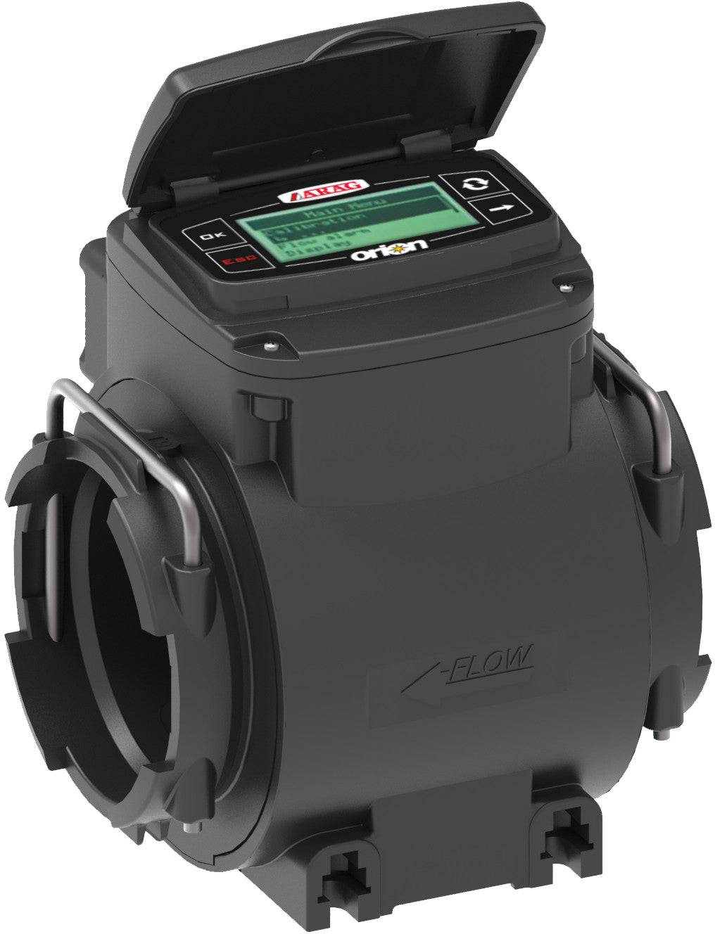 ORION X VISUALFLOW electromagnetic flowmeter with fork coupling