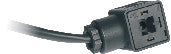 Socket for hydraulic electrovalves