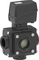 5-way electric bolted ball valves with threaded couplings - SAE J1939 protocol 853