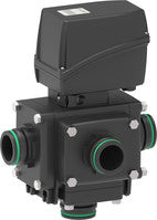 5-way electric bolted ball valves with fork couplings - SAE J1939 protocol