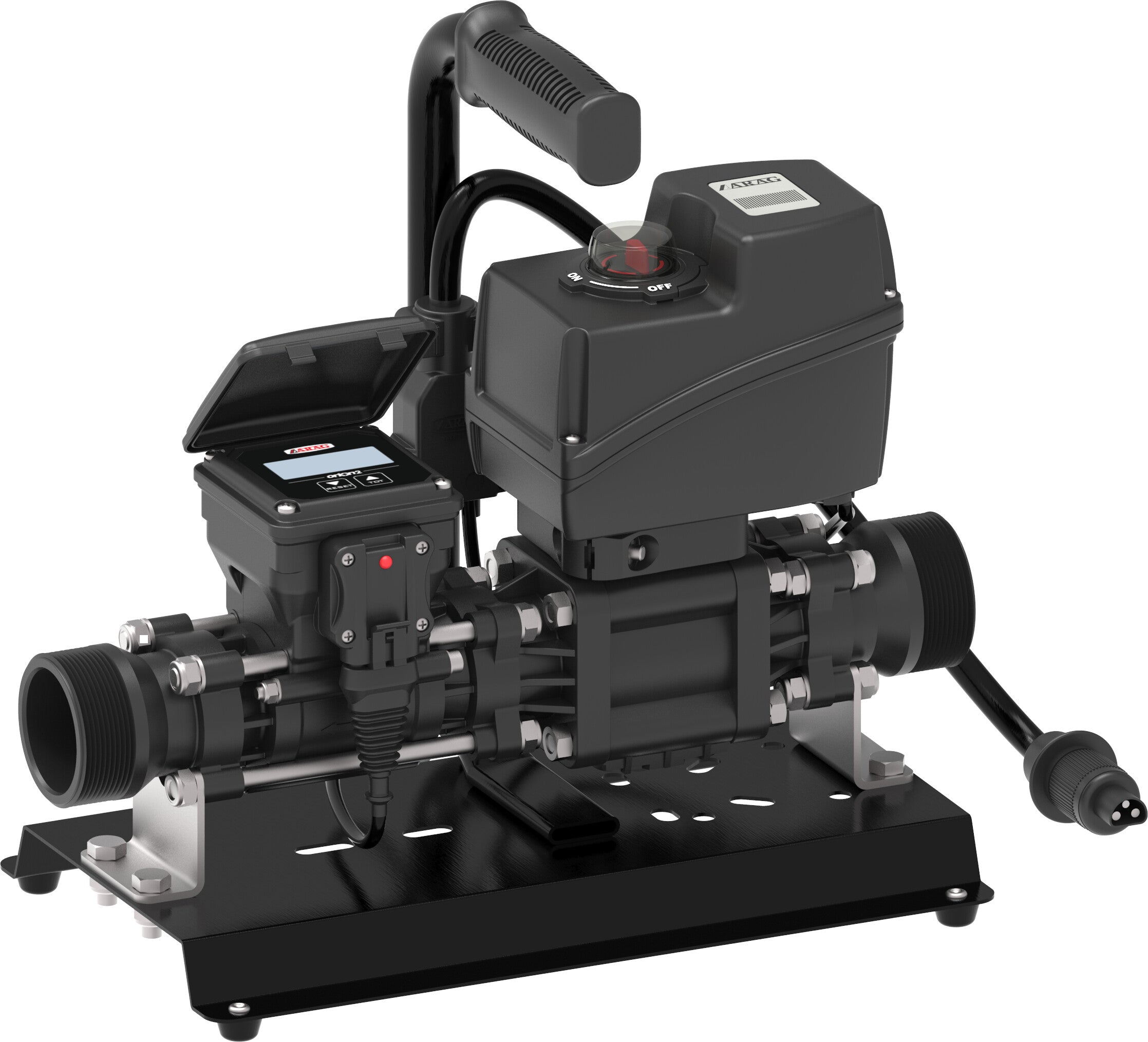 Transportable tank filling system with threaded coupling