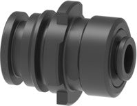 Straight male fitting for rigid pipe