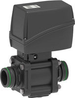 2-way electric bolted ball valves with fork couplings - SAE J1939 protocol