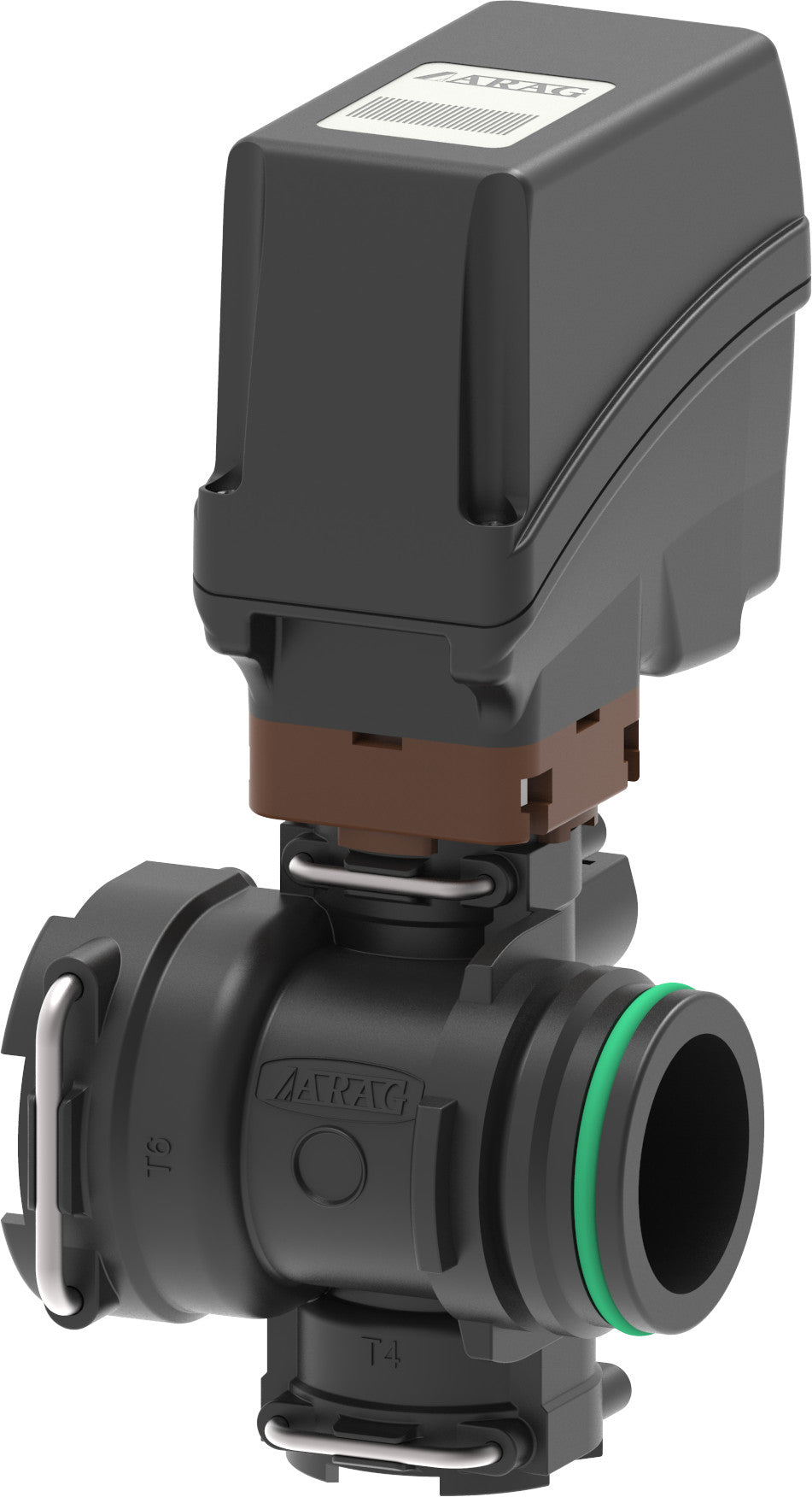 Electric boom section valve with fork connection - HI-FLOW