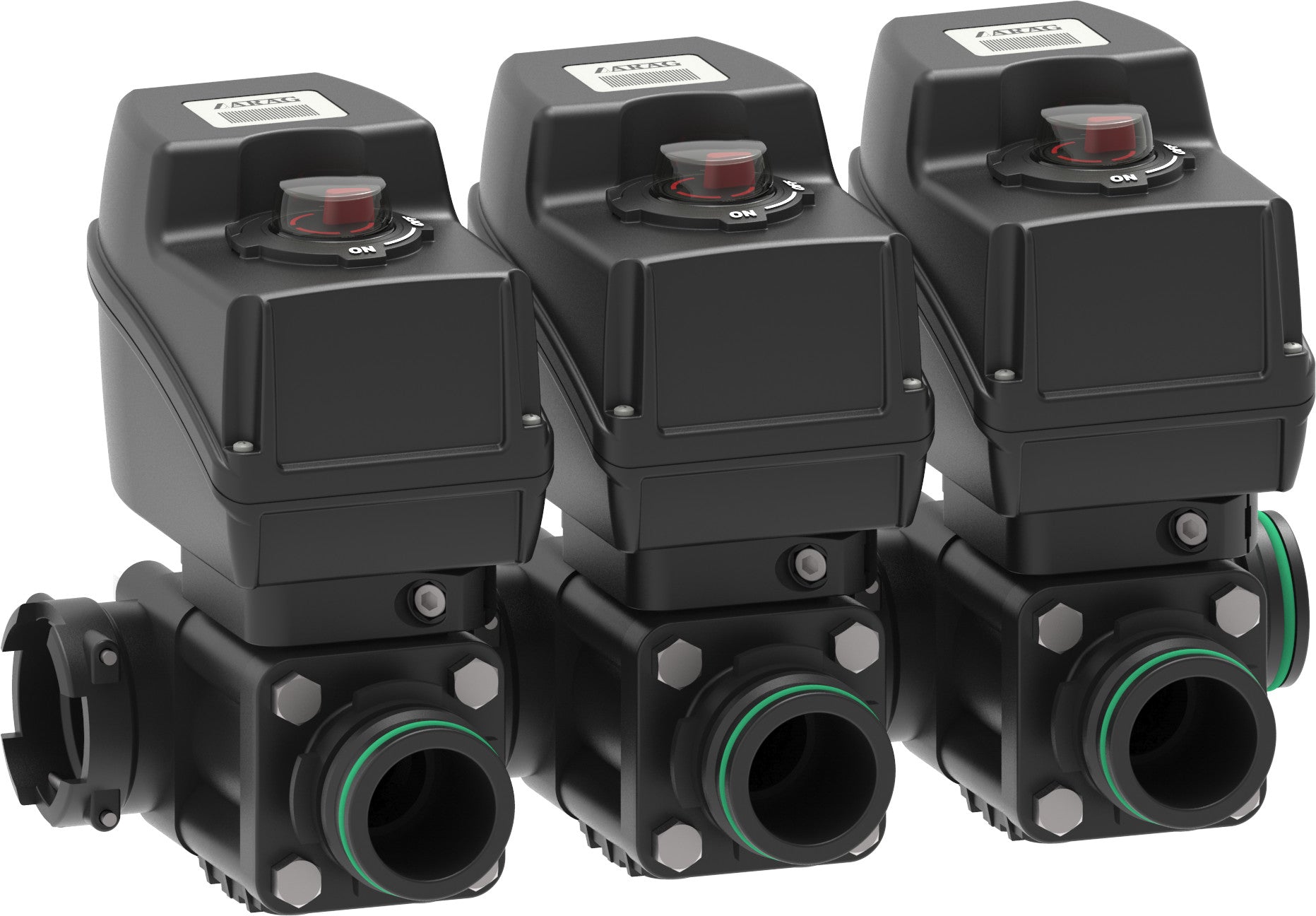 Section valve group