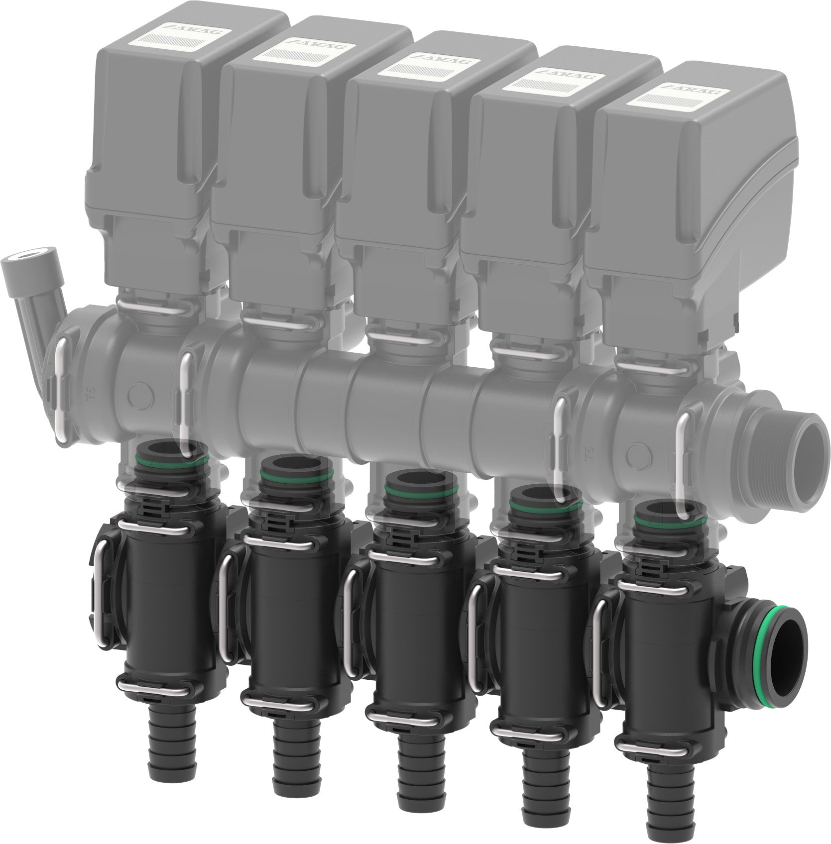 Manifold with bleeder valve