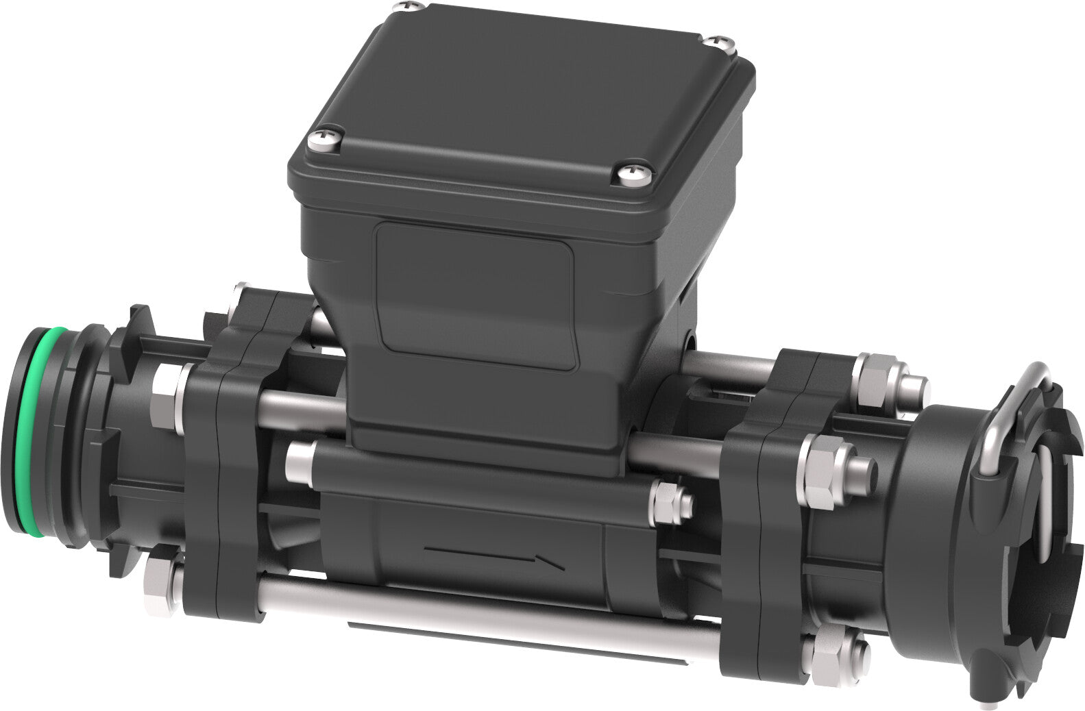 ORION 2 electro-magnetic ﬂow meter with fork coupling