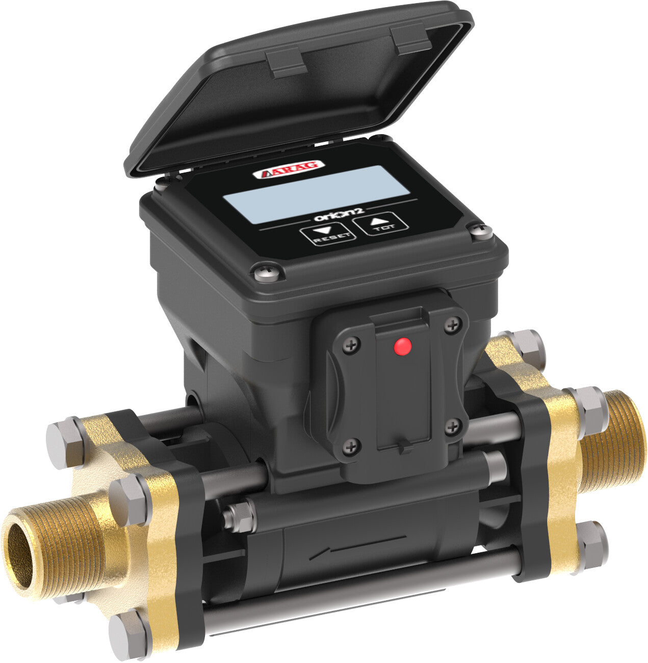 ORION 2 VISUAL FLOW Electro-magnetic flowmeters with threaded coupling in brass