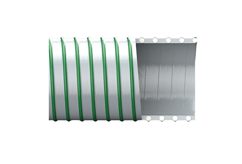 CUXES - Super Elastic Medium Duty Suction & Delivery Hose with External Scuff Strip