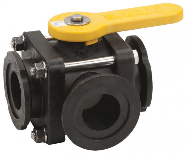 Banjo 3 Way Ball Valve - T Port-9901-MV200SL