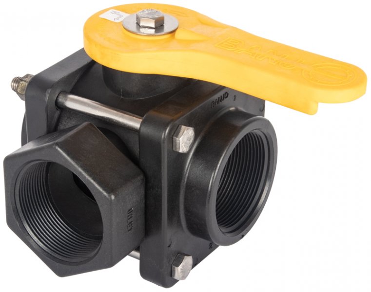 Banjo 3 Way Ball Valve - T Port-9901-V200SL