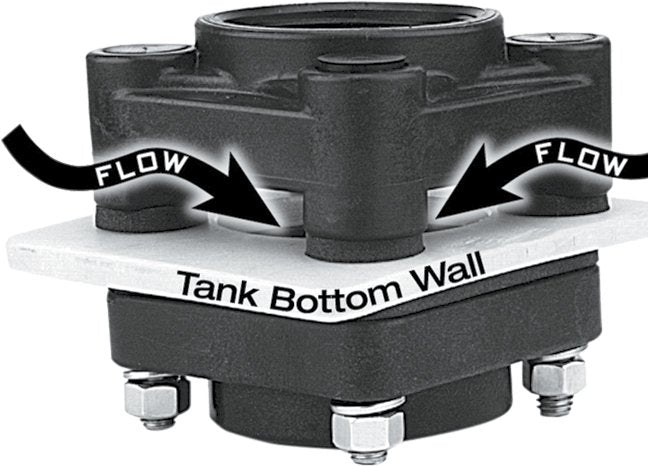 Banjo Bottom Drain Flange-9901-BF200BD