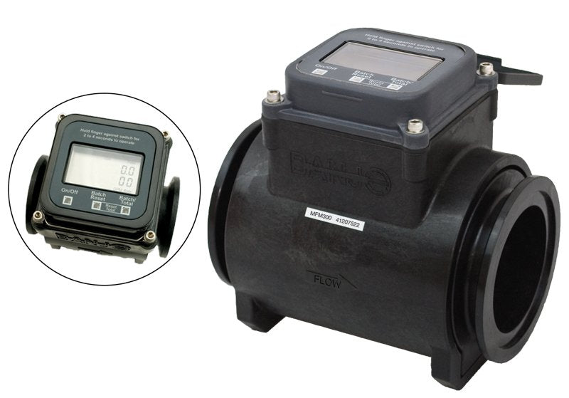 Banjo Flow Meter - Battery Powered-9901-MFM300
