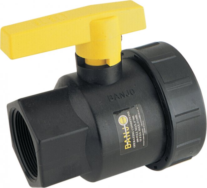 Banjo Single Union Ball Valve-9901-UV200FP