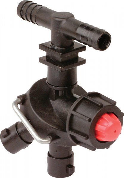 Dry Boom Triple Nozzle Holder with Valve-8240005